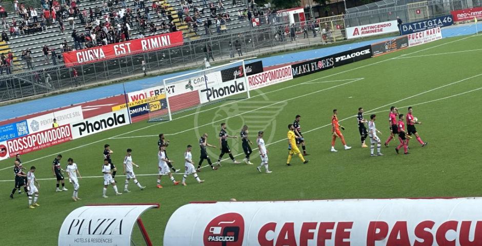 Un modesto Rimini pareggia anche contro il Montevarchi (1 a 1), ma accede ai play off Un modesto Rimini pareggia anche contro il Montevarchi (1 a 1), ma accede ai play off