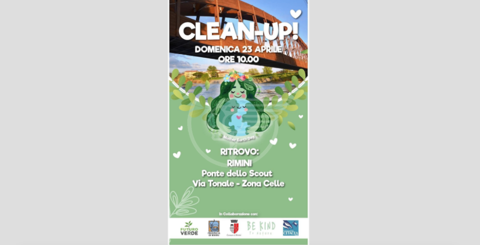 Futuro Verde, Be Kind e Fondazione Cetacea insieme per festeggiare la giornata della terra con un Clean Up Futuro Verde, Be Kind e Fondazione Cetacea insieme per festeggiare la giornata della terra con un Clean Up