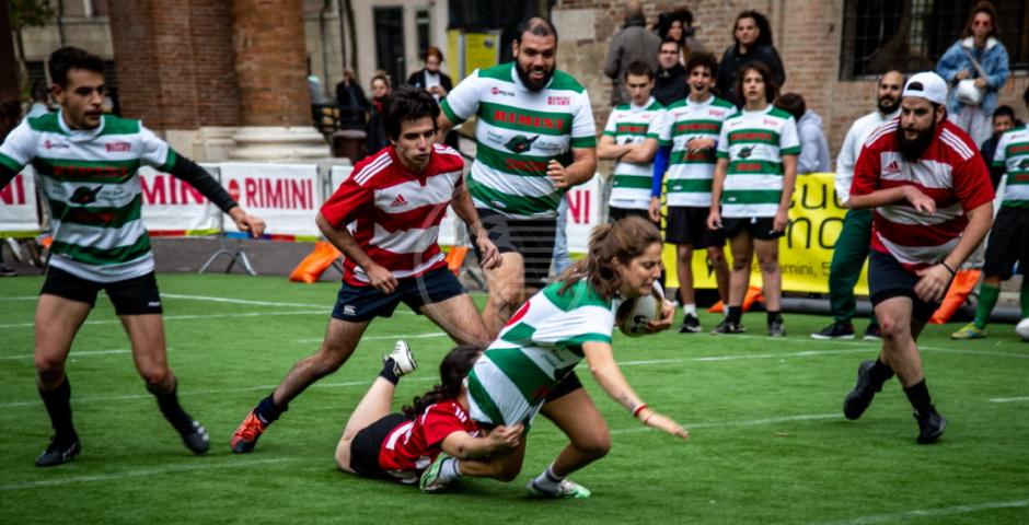 Sabato 22 aprile a Santarcangelo arriva lo "Street Rucby" in Piazza Ganganelli Sabato 22 aprile a Santarcangelo arriva lo "Street Rucby" in Piazza Ganganelli