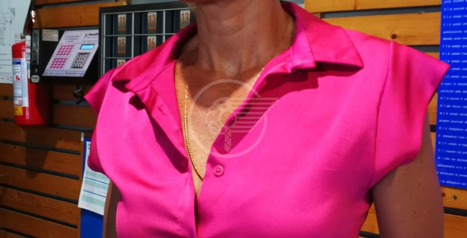 La cantante Annalisa Minetti allo Stadio del Nuoto in allenamento La cantante Annalisa Minetti allo Stadio del Nuoto in allenamento