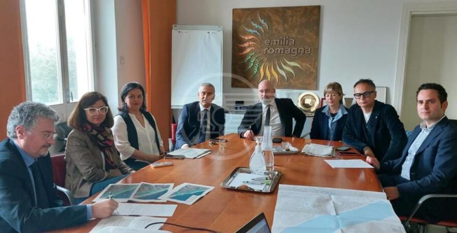 Rigenerazione delle colonie marittime. Incontro tra Regione, Comune di Rimini e Comune di Riccione Rigenerazione delle colonie marittime. Incontro tra Regione, Comune di Rimini e Comune di Riccione