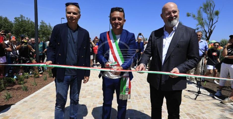 Inaugurato il nuovo lungomare sud, 700 metri di assoluta bellezza Inaugurato il nuovo lungomare sud, 700 metri di assoluta bellezza