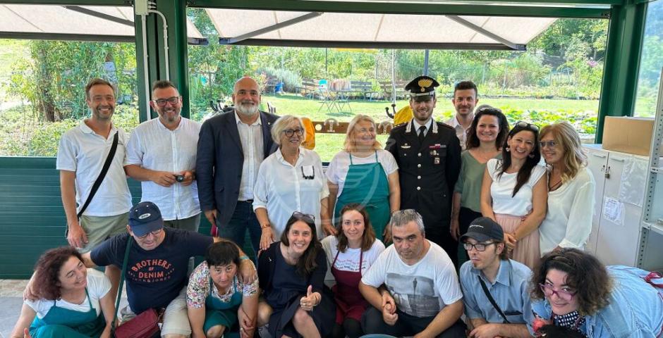 Una Rocca malatestiana più accessibile: visita del ministro Locatelli a Montefiore Conca Una Rocca malatestiana più accessibile: visita del ministro Locatelli a Montefiore Conca