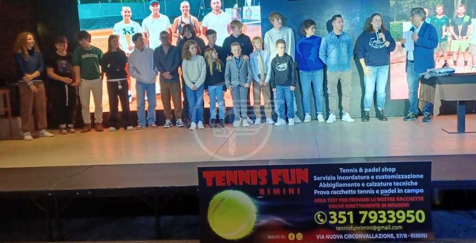 Grande successo per il Galà del Tennis Romagnolo Grande successo per il Galà del Tennis Romagnolo