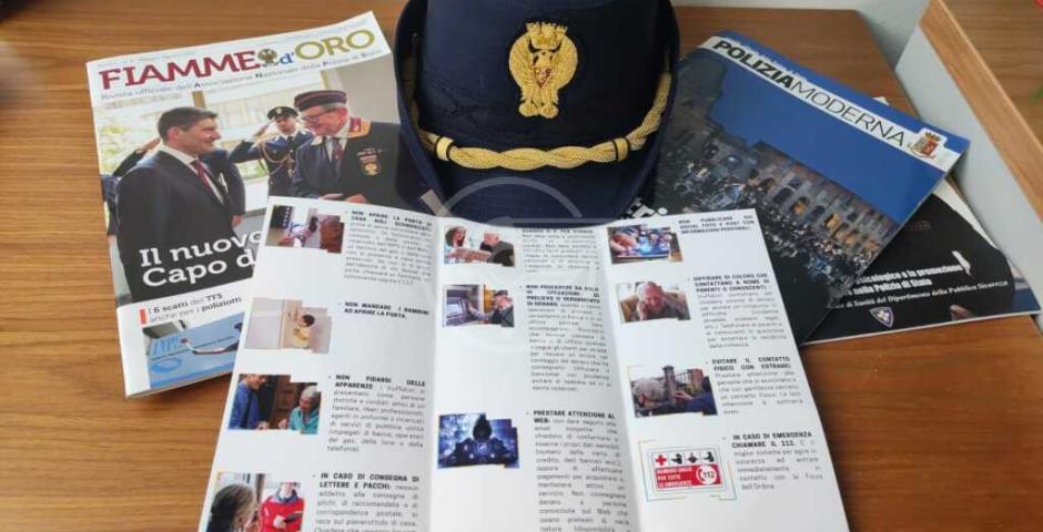Polizia di Stato in campo contro le truffe agli anziani Polizia di Stato in campo contro le truffe agli anziani