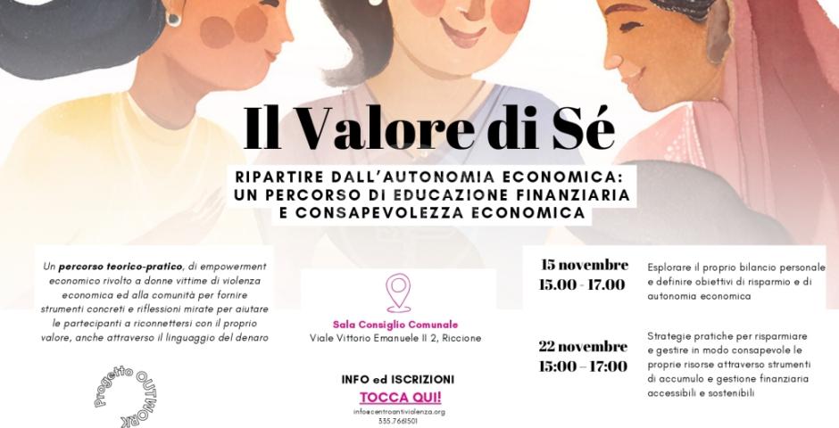 Il 25 novembre laboratori, corsi di finanza e città illuminata Un programma anti-violenza focalizzato su linguaggio e autonomia Il 25 novembre laboratori, corsi di finanza e città illuminata Un programma anti-violenza focalizzato su linguaggio e autonomia