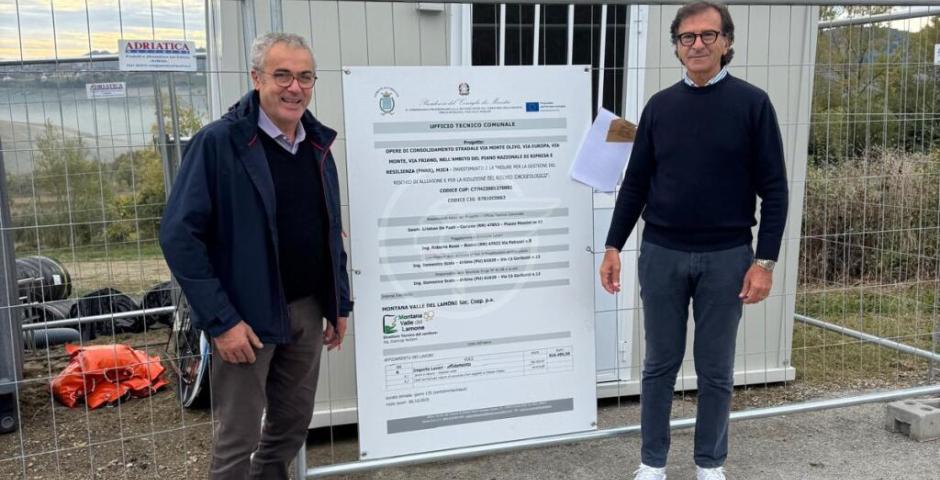 Al via le opere di consolidamento stradale a Coriano Al via le opere di consolidamento stradale a Coriano