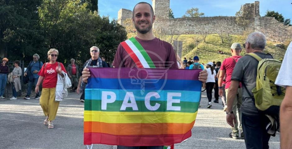 Anche un rappresentante dell'Amministrazione comunale clementina, ha preso parte alla Marcia per la Pace Perugi-Assisi Anche un rappresentante dell'Amministrazione comunale clementina, ha preso parte alla Marcia per la Pace Perugi-Assisi