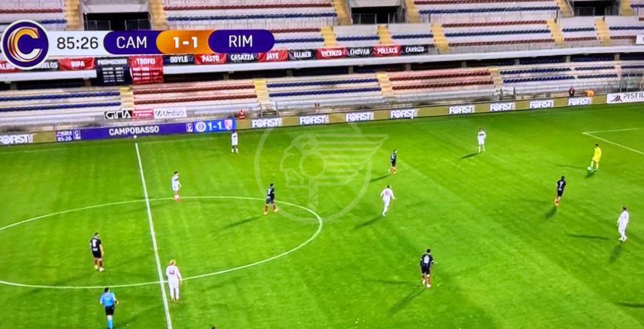 Calcio: Rimini e Campobasso fanno 1 a 1. Biancorossi bravi e in vantaggio con Leoncini. Pareggio di Cristallo nella ripresa Calcio: Rimini e Campobasso fanno 1 a 1. Biancorossi bravi e in vantaggio con Leoncini. Pareggio di Cristallo nella ripresa
