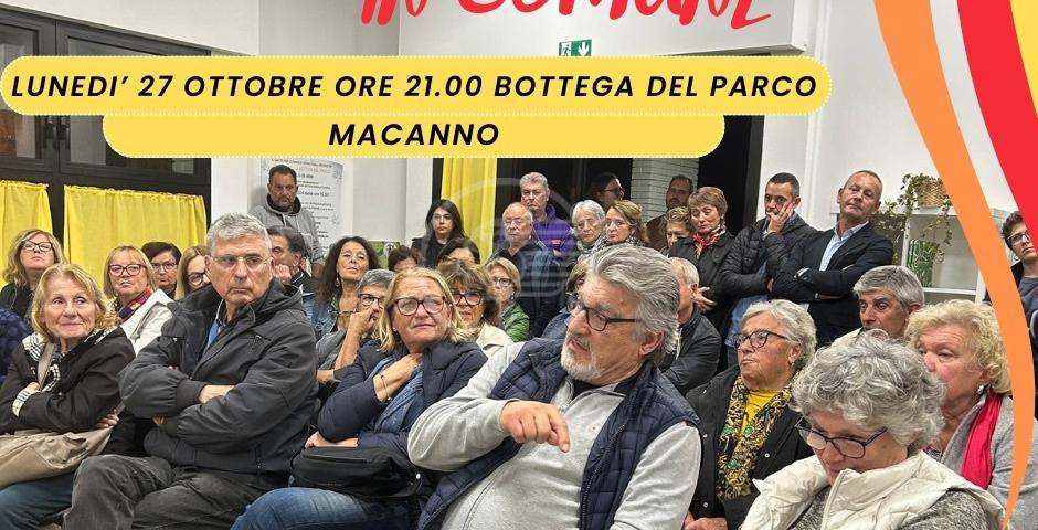 Quartieri in Comune, lunedì 27 ottobre Sindaca Foronchi e Giunta incontrano i residenti del Macanno Quartieri in Comune, lunedì 27 ottobre Sindaca Foronchi e Giunta incontrano i residenti del Macanno