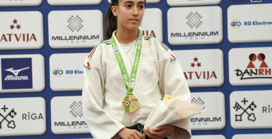 Judoka Riccionese: Sofia Longo è medaglia d'oro alla European Cup di Riga in Lettonia  Judoka Riccionese: Sofia Longo è medaglia d'oro alla European Cup di Riga in Lettonia
