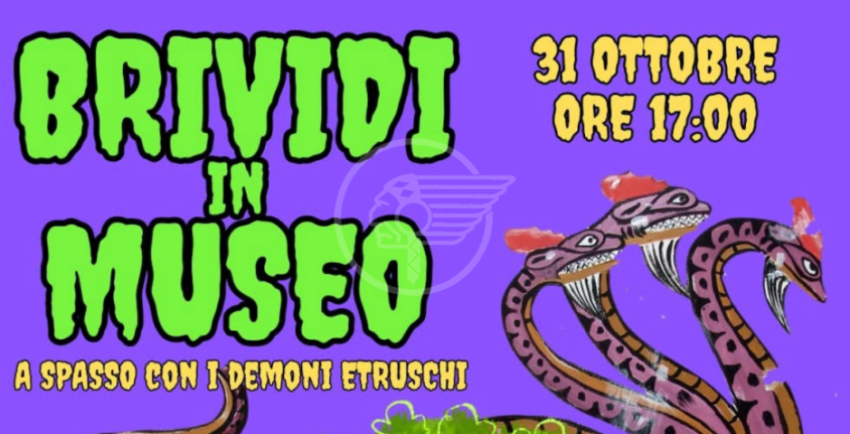 Demoni etruschi al Museo della Regina, a Cattolica Halloween da brividi tra mito, archeologia e tradizione. Appuntamento venerdì 31 ottobre, alle ore 17 Demoni etruschi al Museo della Regina, a Cattolica Halloween da brividi tra mito, archeologia e tradizione. Appuntamento venerdì 31 ottobre, alle ore 17