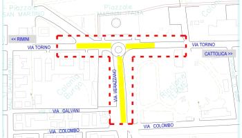 Modifiche temporanee alla viabilità per lavori di Hera alla rete idrica. Dal 3 al 29 novembre interventi in viale Torino, viale Da Verazzano, viale Colombo Modifiche temporanee alla viabilità per lavori di Hera alla rete idrica. Dal 3 al 29 novembre interventi in viale Torino, viale Da Verazzano, viale Colombo